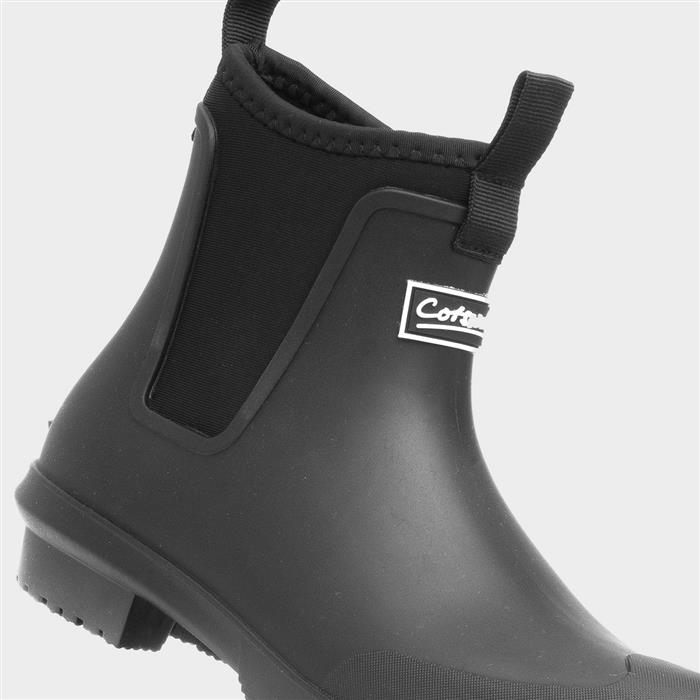 Grosvenor Womens Black Ankle Welly