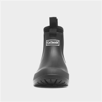 Grosvenor Womens Black Ankle Welly