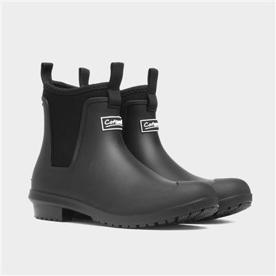 Grosvenor Womens Black Ankle Welly