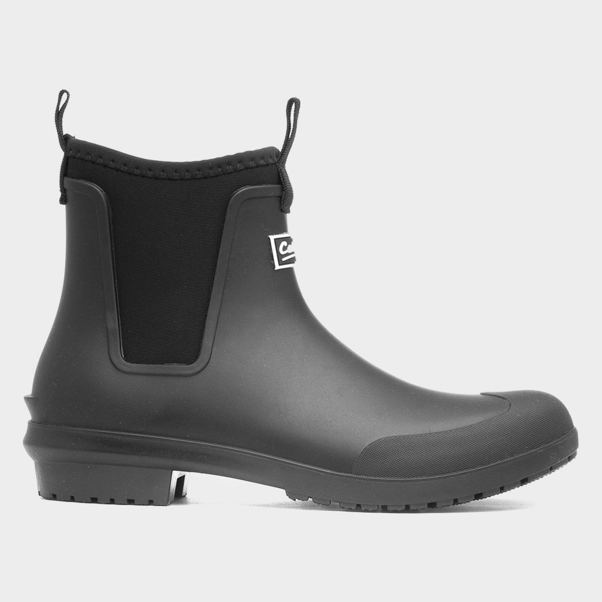 Cotswold Grosvenor Womens Black Ankle Welly 79934 Shoe Zone