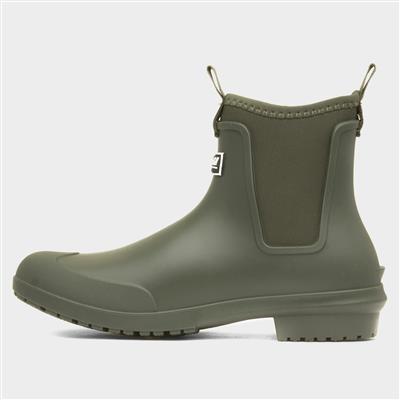 Grosvenor Womens Green Ankle Welly