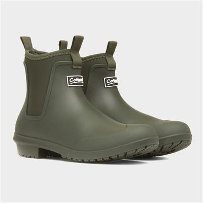 Grosvenor Womens Green Ankle Welly