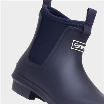 Grosvenor Womens Navy Ankle Welly