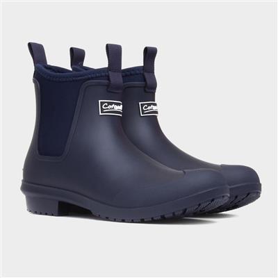 Grosvenor Womens Navy Ankle Welly