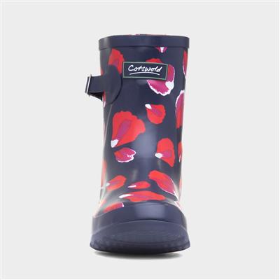 Badminton Womens Navy Petal Welly