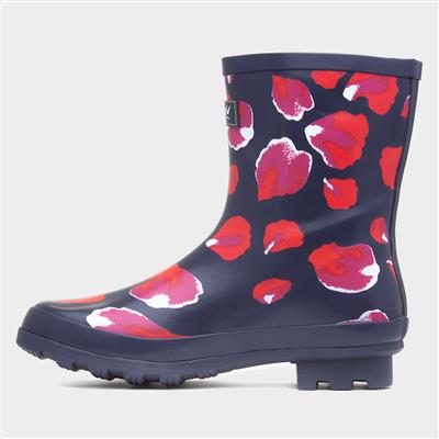 Badminton Womens Navy Petal Welly