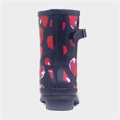 Badminton Womens Navy Petal Welly