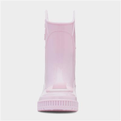 Kids Pink Pig Welly