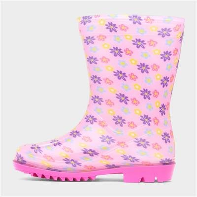 Kids Pink Welly