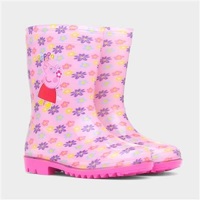Kids Pink Welly