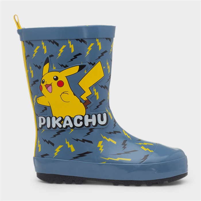 Pokémon Blue Kids Lightning Bolts Character Welly Size 25