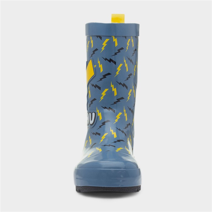 Kids Blue Lightning Bolts Character Welly