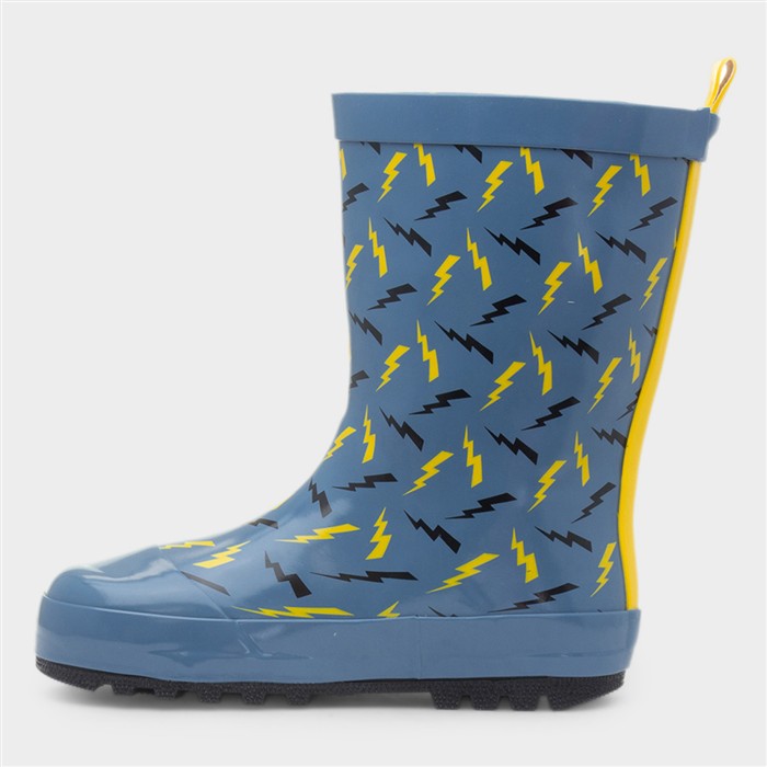 Kids Blue Lightning Bolts Character Welly