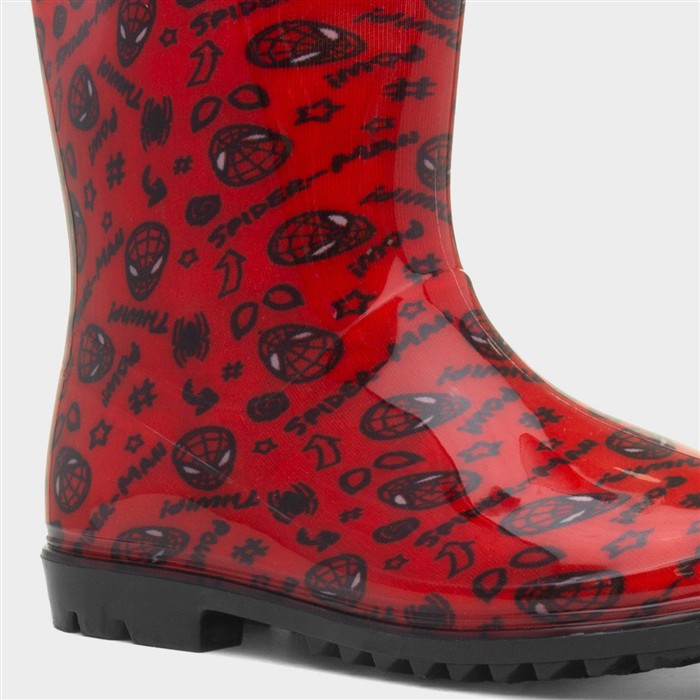 Kids Red Character Welly