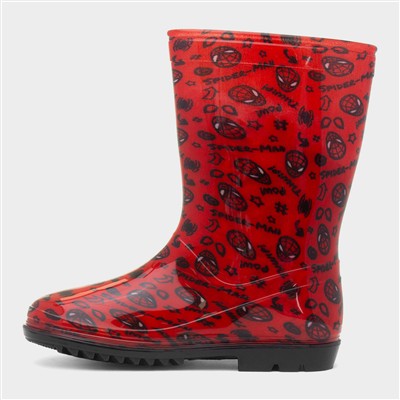 Kids Red Character Welly