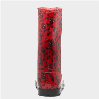 Kids Red Character Welly
