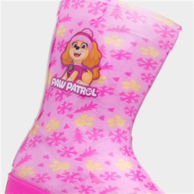 Kids Fuchsia Welly