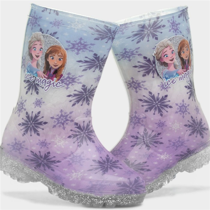 Atlas Kids Blue and Lilac Welly