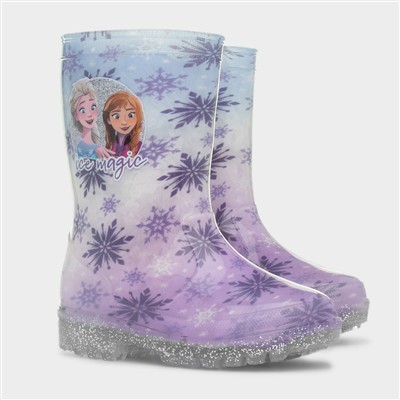 Atlas Kids Blue and Lilac Welly