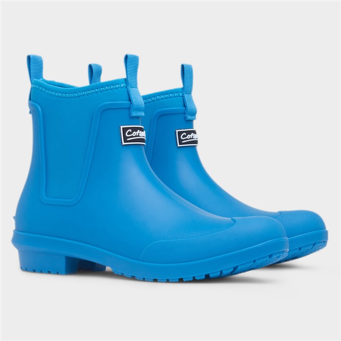 Grosvenor Womens Blue Ankle Welly