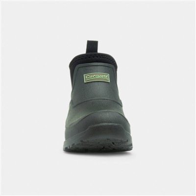 Coleford Mens Green Ankle Welly