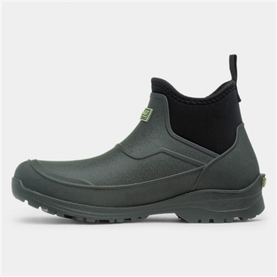 Coleford Mens Green Ankle Welly