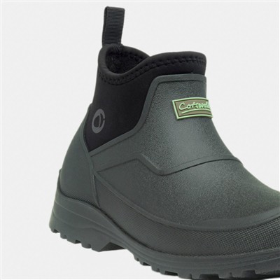 Coleford Mens Green Ankle Welly