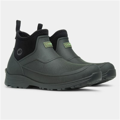 Coleford Mens Green Ankle Welly