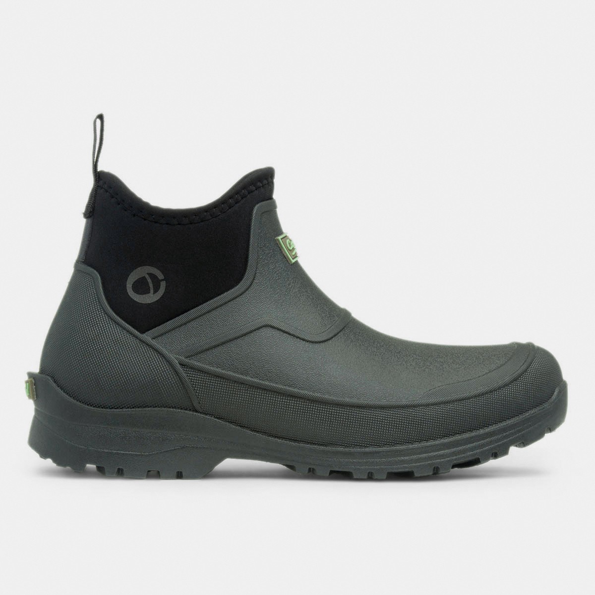 Coleford Mens Green Ankle Welly