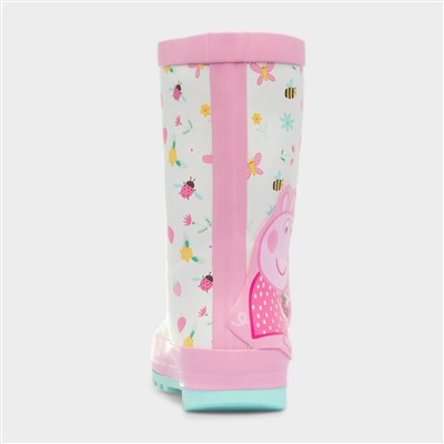 Dione Kids Cream Welly Boot