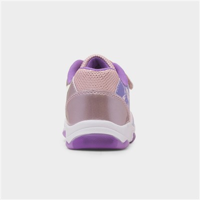 Kids Purple Light Up Trainers