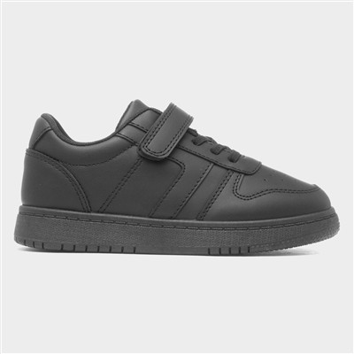 Bering Kids Black Easy Fasten Trainer