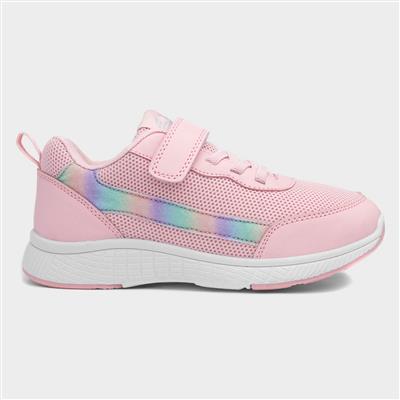 Nile Kids Rainbow Stripe Mesh Trainer