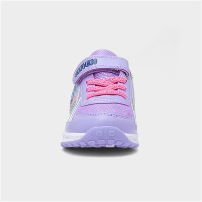 Kids' Purple Light Up Trainer