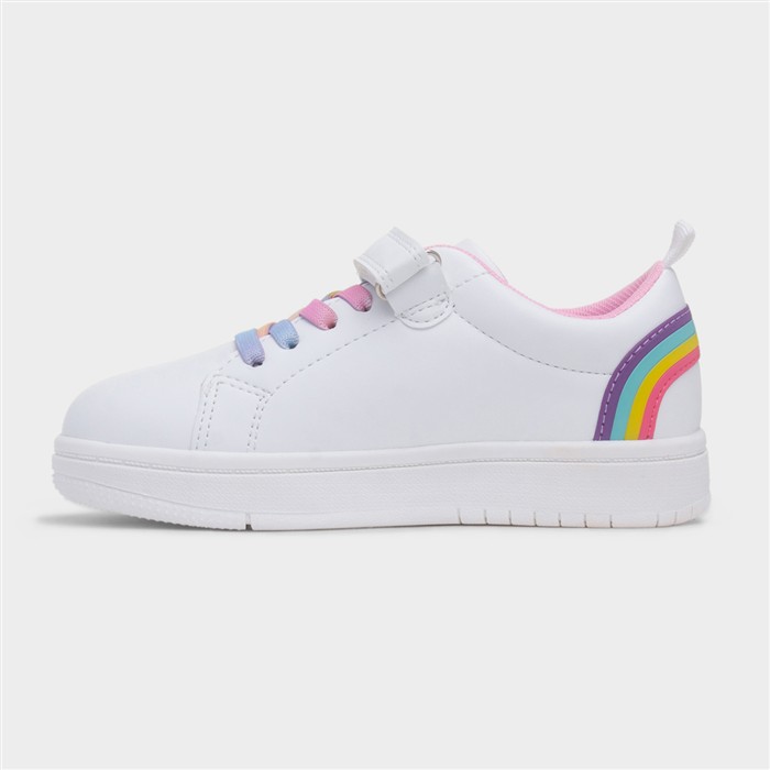 Oberon Kids White Rainbow Trainer