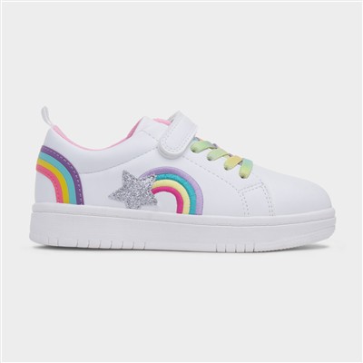 Oberon Kids White Rainbow Trainer