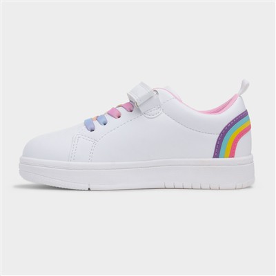Oberon Kids White Rainbow Trainer