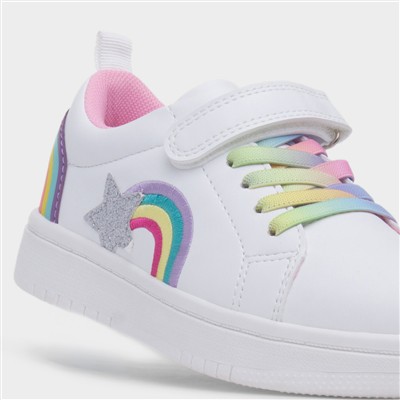 Oberon Kids White Rainbow Trainer