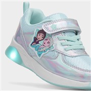 Disney Frozen Kids Metallic Light Up Trainer (Click For Details)