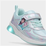 Disney Frozen Kids Metallic Light Up Trainer (Click For Details)