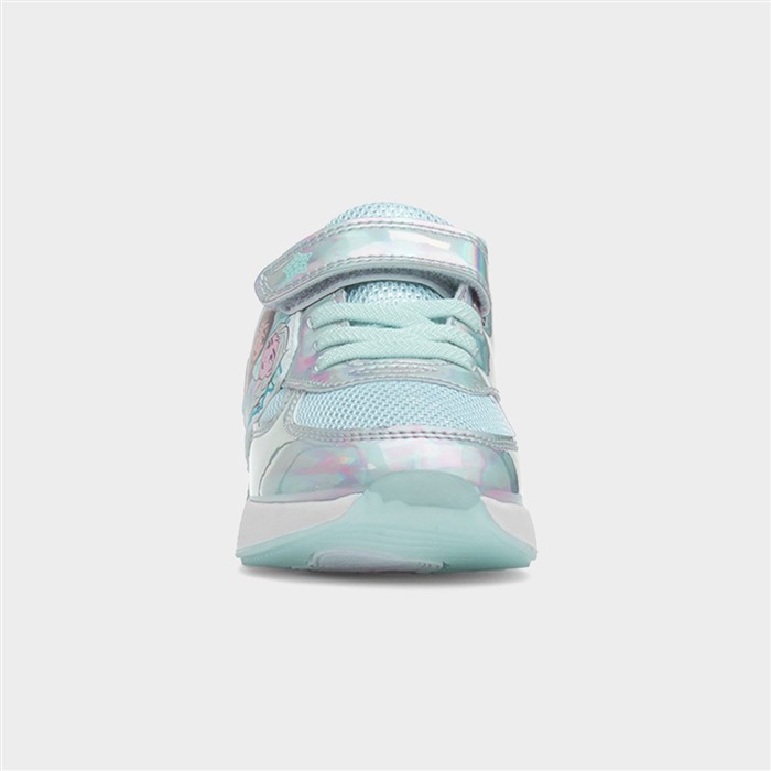 Kids Metallic Light Up Trainer