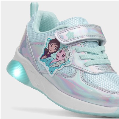 Kids Metallic Light Up Trainer