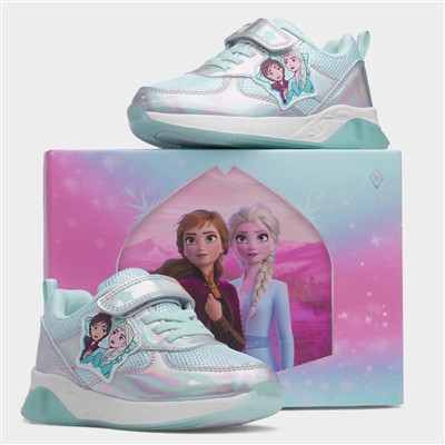 Kids Metallic Light Up Trainer