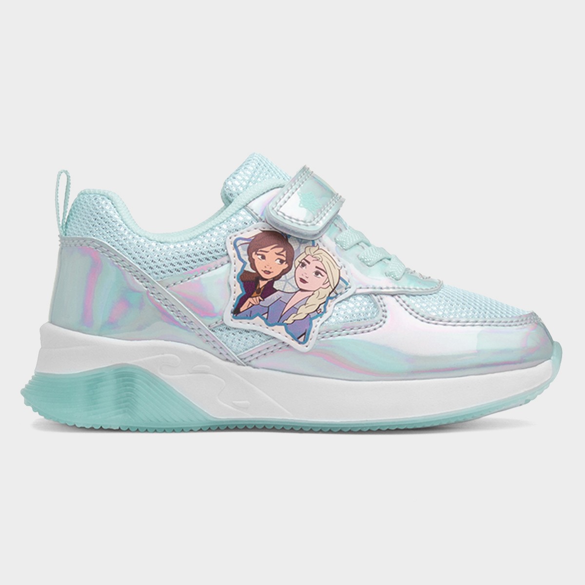 Kids Metallic Light Up Trainer