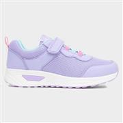 XL Kids Lilac Easy Fasten Trainer (Click For Details)