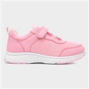 XL Kids Pink Easy Fasten Trainer (Click For Details)