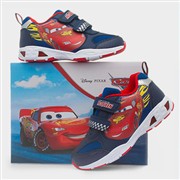 Disney Pixar Cars Kids Navy Light Up Trainer (Click For Details)
