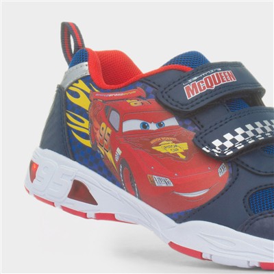 Kids Navy Light Up Trainer