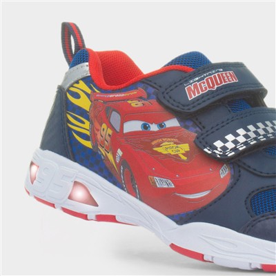 Kids Navy Light Up Trainer
