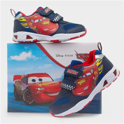 Kids Navy Light Up Trainer
